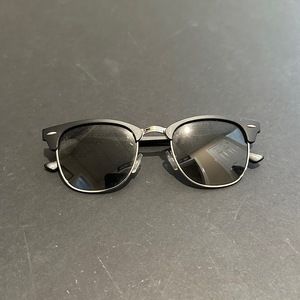 Black and Silver Sunglasses